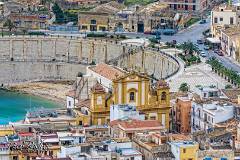 Castellammare del Golfo "Panorama ripreso dalla pineta" (3)