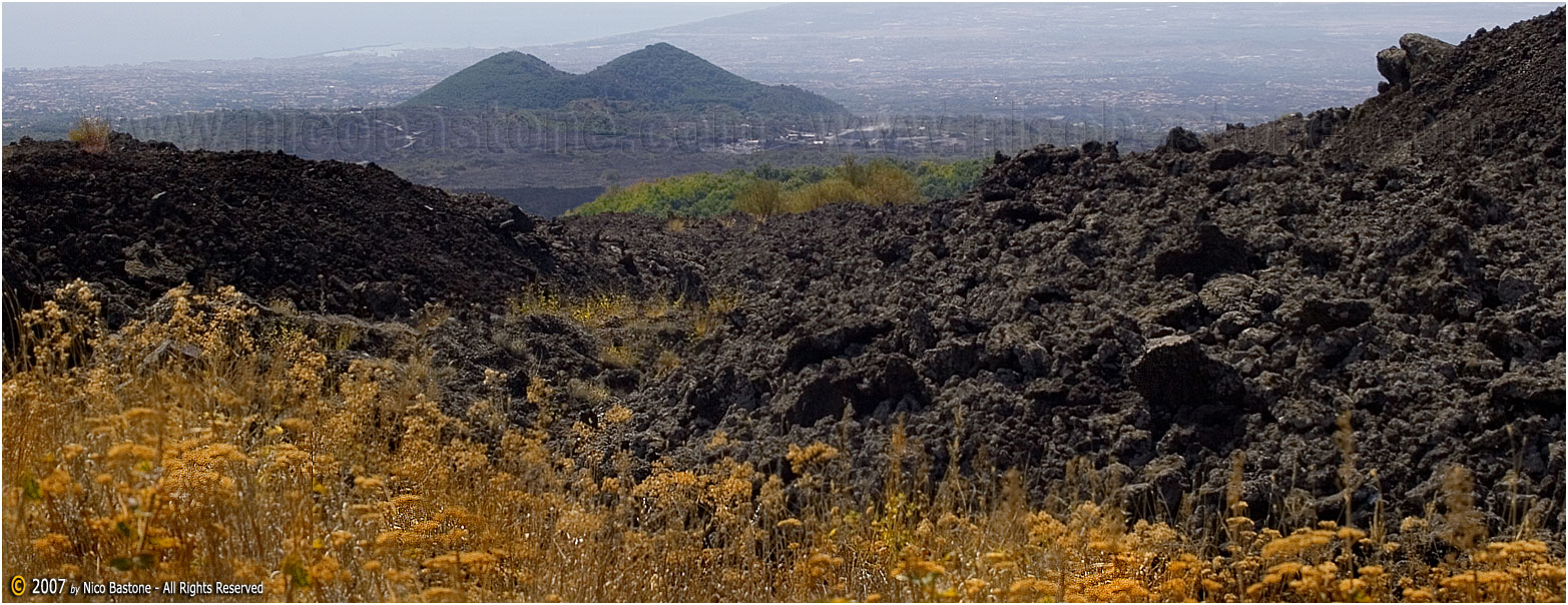 Vulcano Etna - Etna Volcan 03 Veduta panoramica - A large view