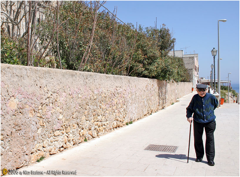 Levanzo-28 "Mr Giuseppe Bevilacqua" 91 years old...