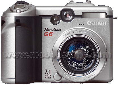 Geschikt zuiverheid Christchurch Canon PowerShot G6 - Compact Digital Camera