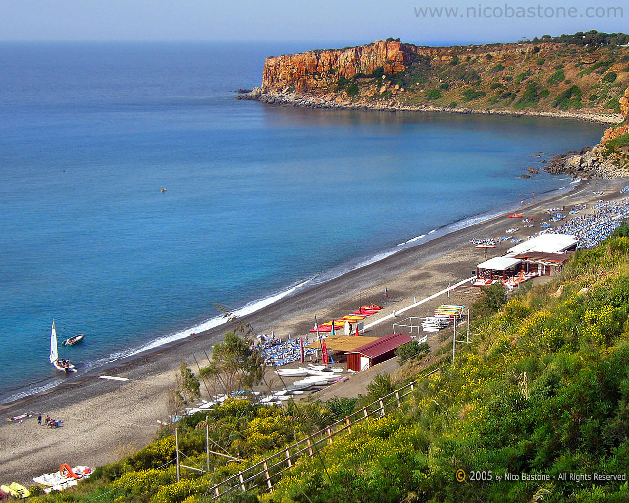 Finale di Pollina, Palermo - Seascape - Wallpapers Sfondi per Desktop - Copyright by Nico Bastone - All Rights Reserved