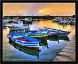 Ognina, Siracusa # 1 barche al tramonto - boats at the sunset