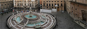 Panoramic Photography - Foto Panoramiche - Piazza Pretoria - PALERMO - Panorama - A large view - 1782x1000